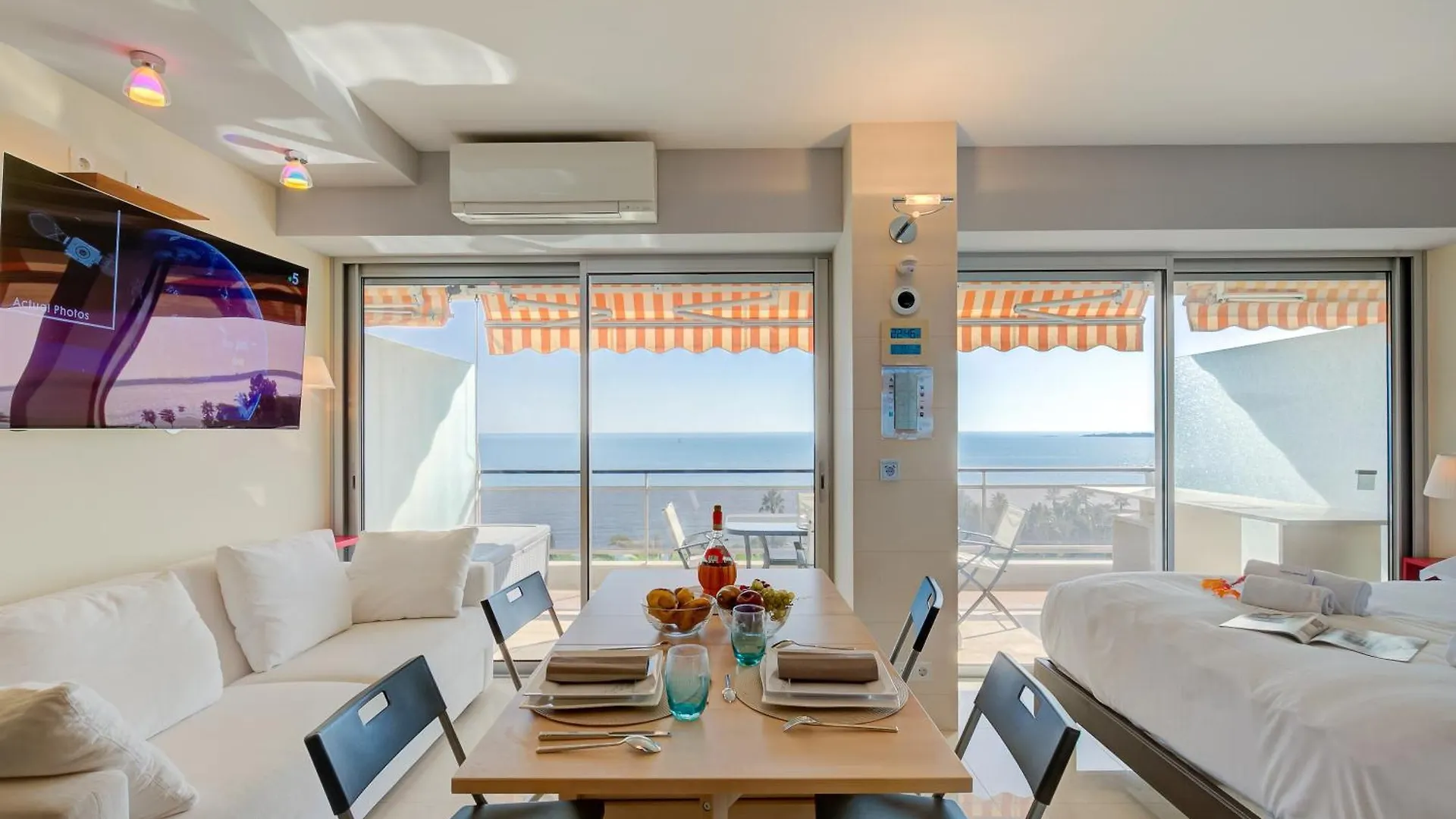 Studio La Mirandole Sea View - Happy Rentals Vallauris 0*,